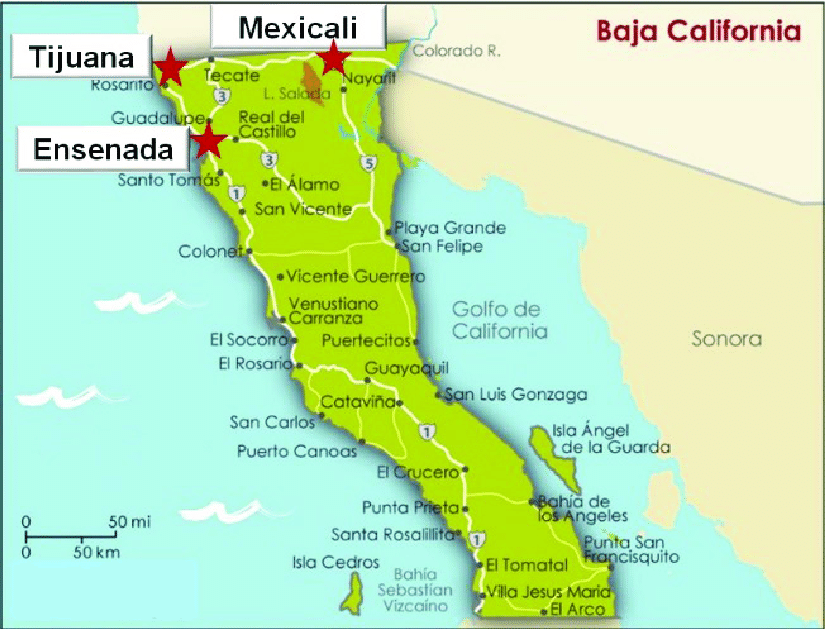 Resultado de imagen de baja california