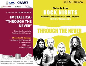 “Rock Nights” al aire libre en CEART Tijuana: Through The Never