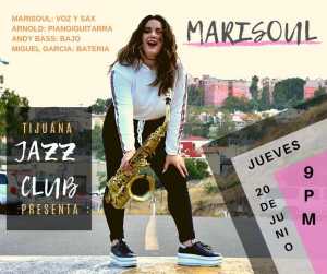 Marisoul en Tijuana Jazz Club