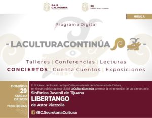 Programa Digital: Libertango con el Cuarteto de Cellos de la Sinfónica Juvenil de Tijuana