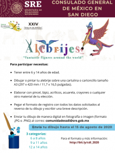 XXIV Concurso de Dibujo: "Este es mi Mexico"