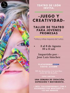 La compañía Teatro de León invita al campamento de Teatro virtual para niños