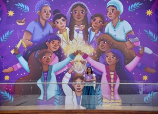 mural mujeres salud