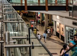 centro comercial, ventas